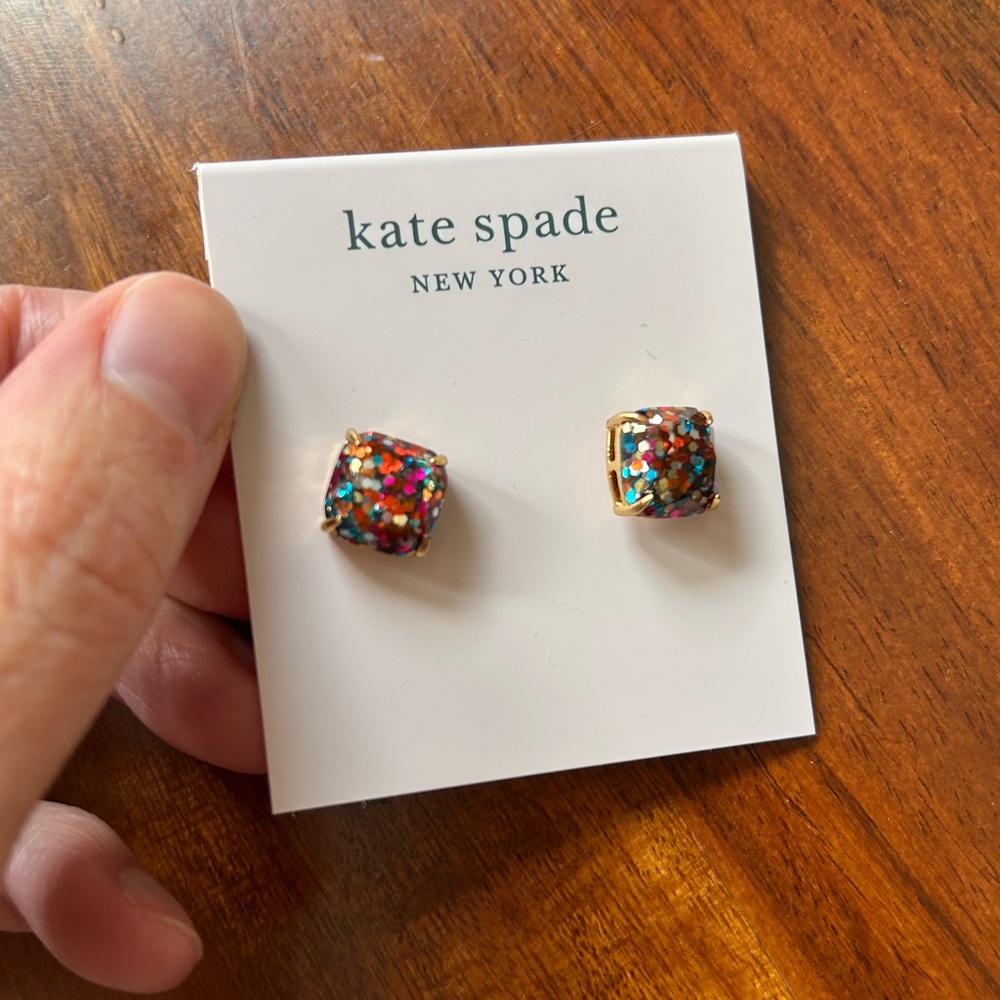 kate spade confetti studs